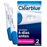 Clearblue Teste de Gravidez Ultra Antecipado - 2 unidades