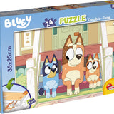 Bluey Puzzle Duplo - 24 peças