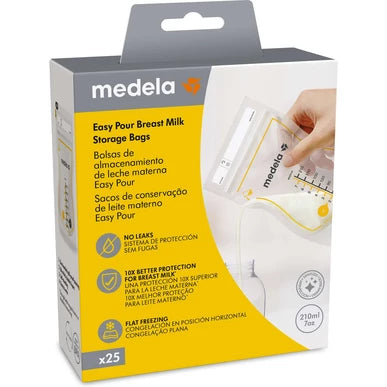 Medela Sacos de Armazenamento de Leite Materno - 25 unidades