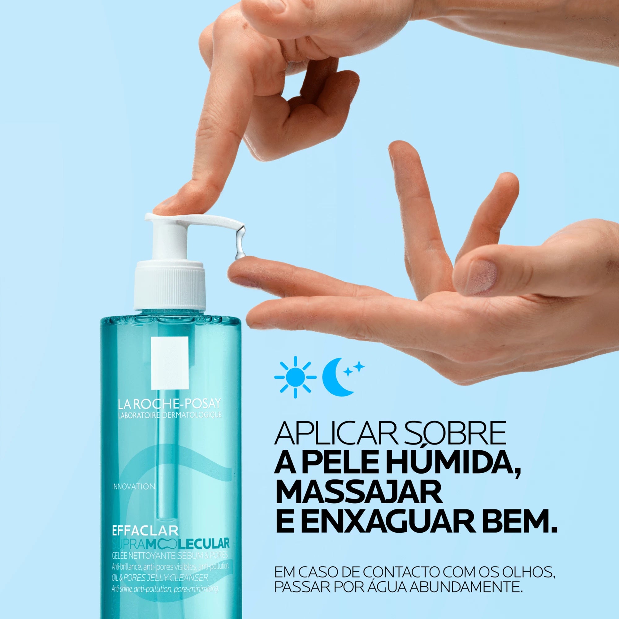 La Roche-Posay Effaclar Supramolecular Gel de Limpeza - 400ml (imagem 3)