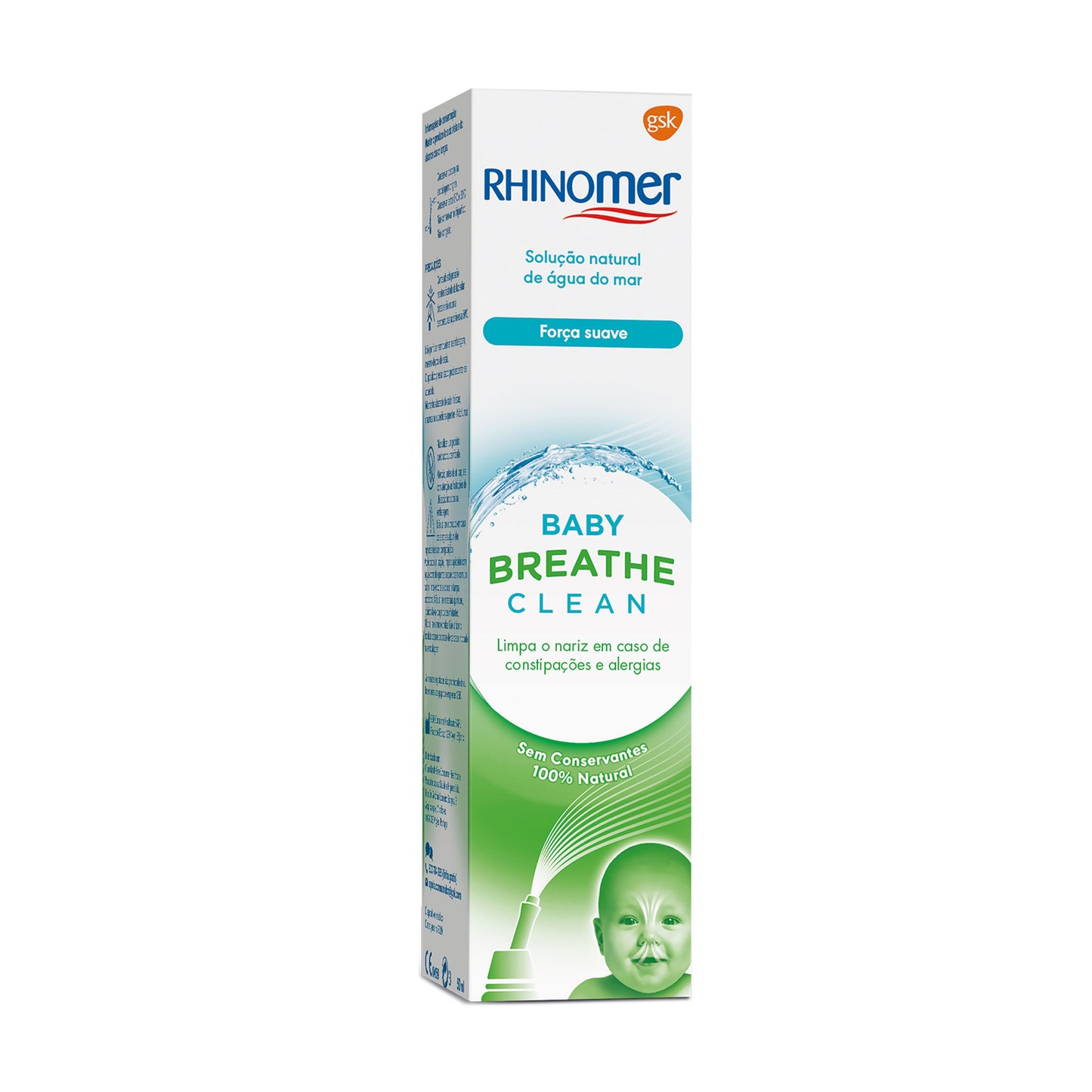 Rhinomer Baby Breathe Clean Força Suave - 50ml