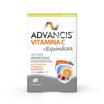 Advancis Vitamina C + Equinácea - 30 comprimidos