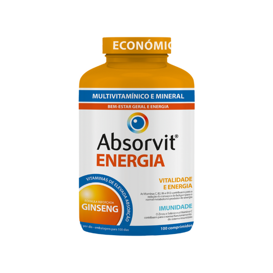 Absorvit Energia - 100 comprimidos