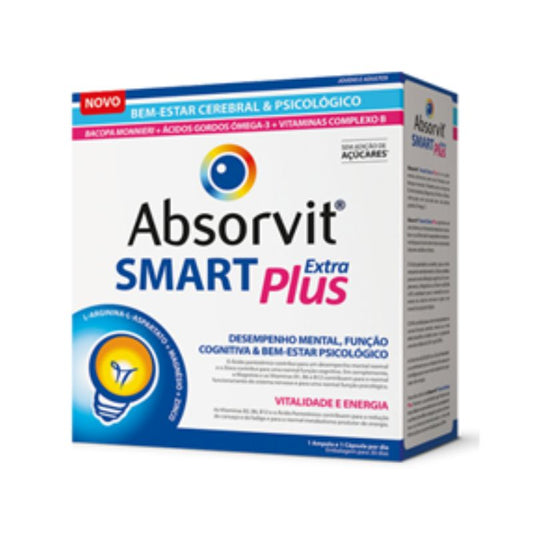 Absorvit Smart Exta Plus - 30 cápsulas + 30 ampolas
