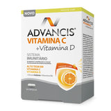 Advancis Vitamina C + Vitamina D - 30 Cápsulas