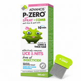 Advancis P-Zero Lice Spray Lotion 100ml + Comb