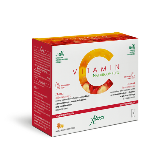 Aboca Vitamin C Naturcomplex Granulado - 20 saquetas