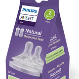 Philips Avent Tetina Natural Response Fluxo 2 - 2 unidades