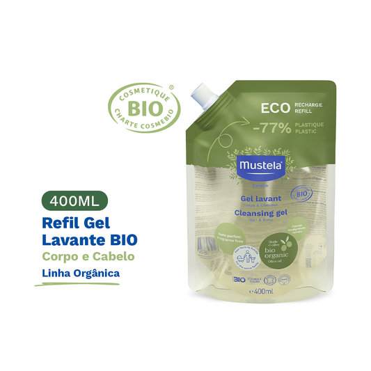 Mustela Gel Lavante Bio Eco Refill - 400ml