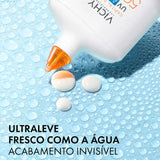 Vichy Capital Soleil Protetor Solar UV Aqua Fluido Hidratante Invisível FPS50 - 50ml (imagem 3)