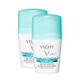 Vichy Desodorizante Anti-Transpirante Roll-On Anti-Manchas e Transpiration Intense - 2x50ml