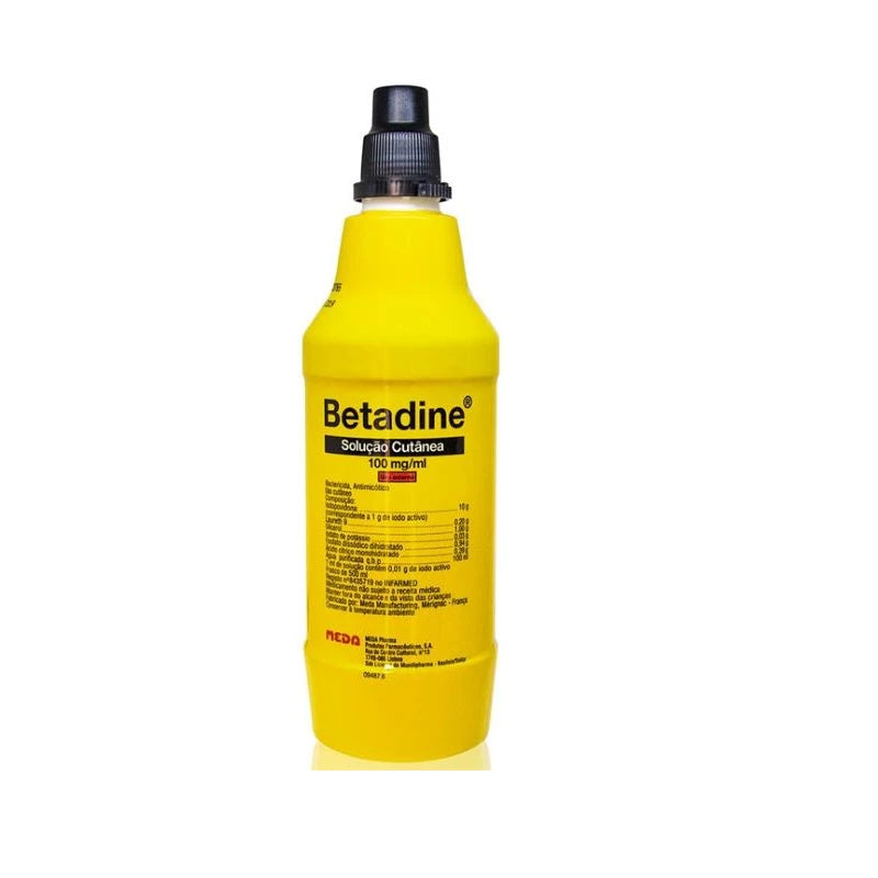 Betadine Cutaneous Solution - 100mg/ml x 125
