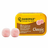Ohropax Classic Tampões Auriculares de Cera - 12 unidades