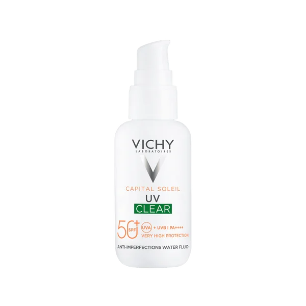 Vichy Capital Soleil UV-Clear FPS50+ Fluido Anti-Imperfeições - 40ml