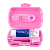 Curaprox Kids Kit de Viagem Rosa