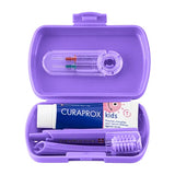 Curaprox Kids Kit de Viagem Roxo