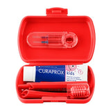 Curaprox Kids Kit de Viagem Vermelho