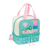 Peppa Pig Lancheira Dupla Pretty Flowers