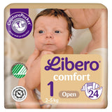 Pañales Recién Nacido Libero 1 (2-5kg) - 24 unidades