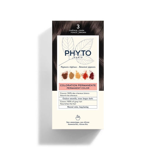 Phyto Phytocolor Coloração Tom 3 Castanho Escuro