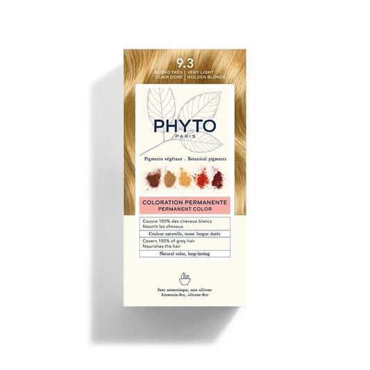 Phyto Phytocolor Coloração Tom 9.3 Louro Muito Claro Dourado