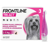 Frontline Tri-Act Cão 2-5Kg - 3 Pipetas