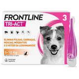 Frontline Tri-Act Cão 5-10Kg - 3 Pipetas