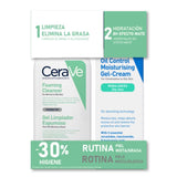 CeraVe Espuma de Limpeza - 473ml + Oil Control Gel-Creme Hidratante - 52ml
