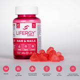 Lifergy Hair &amp; Nails Gummies - 60 units