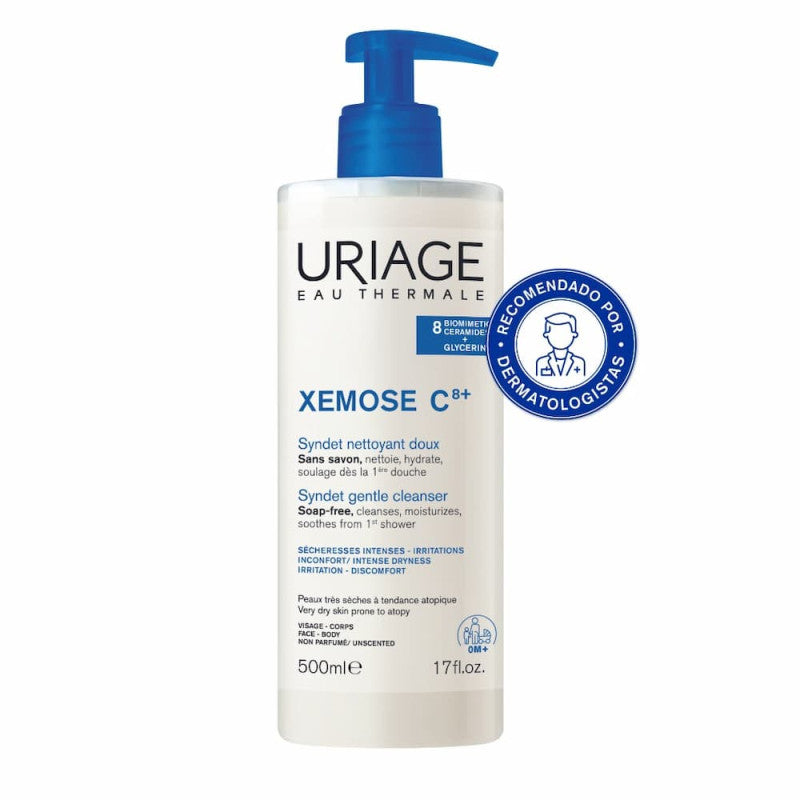 Uriage Xémose C8+ Syndet de Limpeza - 500ml