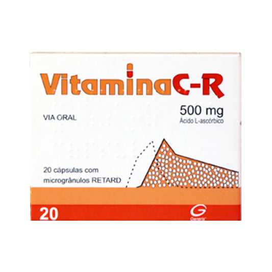 VitaminaC Retard 500mg - 20 cápsulas