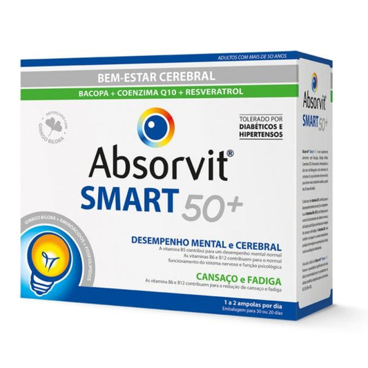 Absorvit Smart 50+ - 30 ampolas