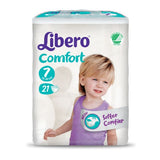 Libero Fraldas Comfort 7 (16-26kg) - 21 unidades