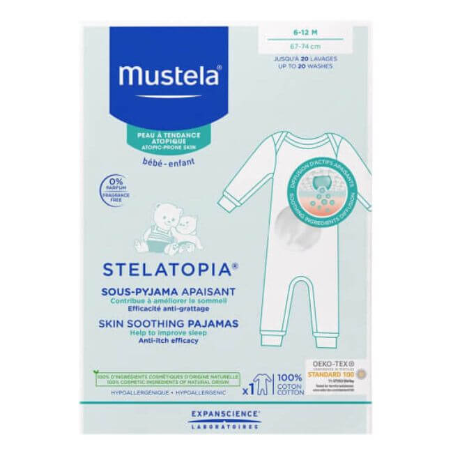Mustela Bebé Stelatopia® Pijama Calmante Cutâneo (6-12M)