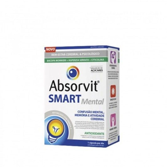 Absorvit Smart Mental - 30 cápsulas