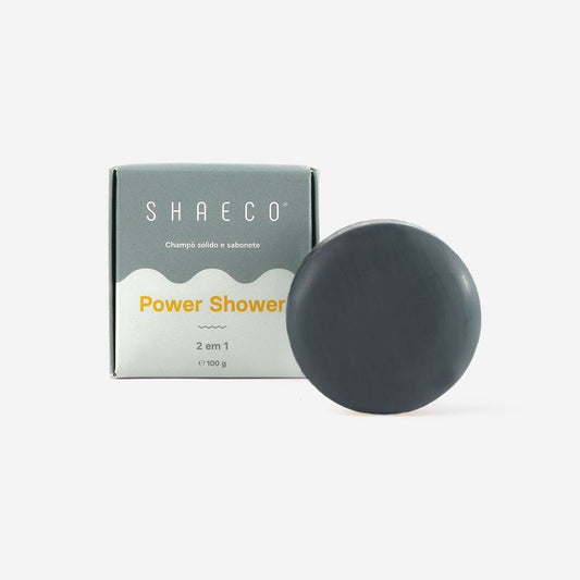 Shaeco Solid Shampoo and Soap 2 in 1 Power Shower Men - 100gr
