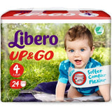 Libero Fraldas Up & Go 4 (4-11kg) - 22 unidades