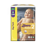 Pañales Recién Nacido Libero 2 (3-6kg) - 86 unidades