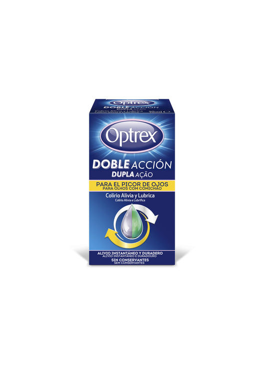 Optrex Eye Drops Dual Action Itchy Eyes - 10ml