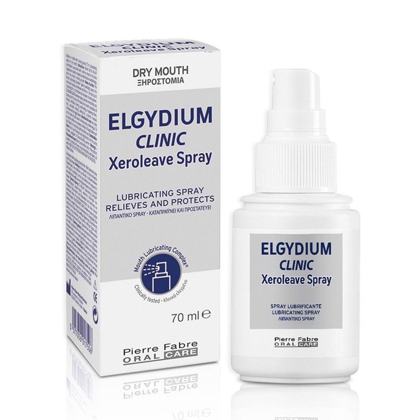 Elgydium Clinic Xeros Dry Mouth Spray - 70ml