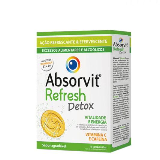 Absorvit Refresh Detox - 12 comprimidos