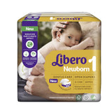 Pañales Recién Nacido Libero 1 (2-5kg) - 24 unidades