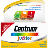 Centrum Junior Comprimidos Mastigáveis - 30 comprimidos