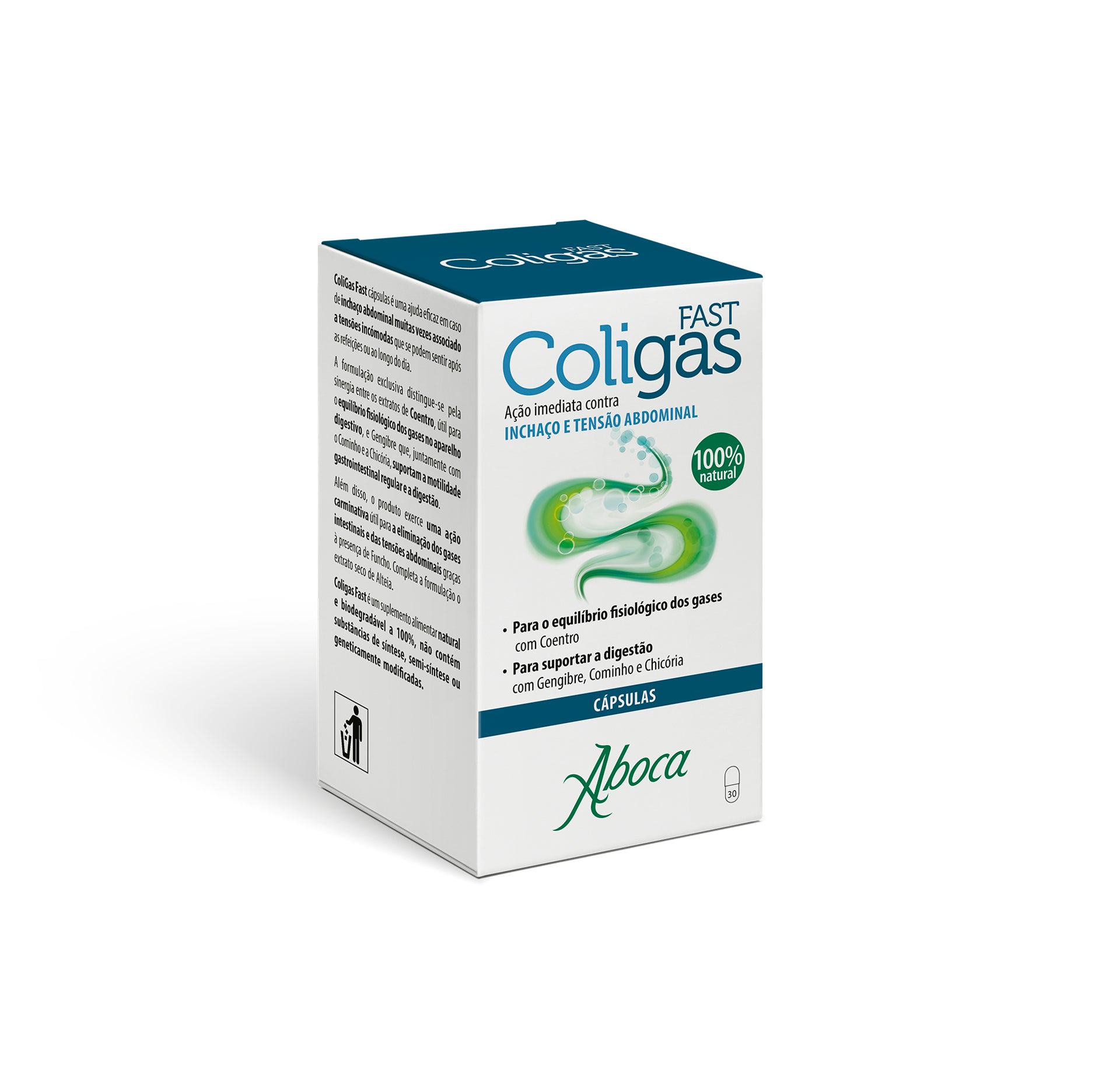 Aboca Coligas Fast 30 Capsulas