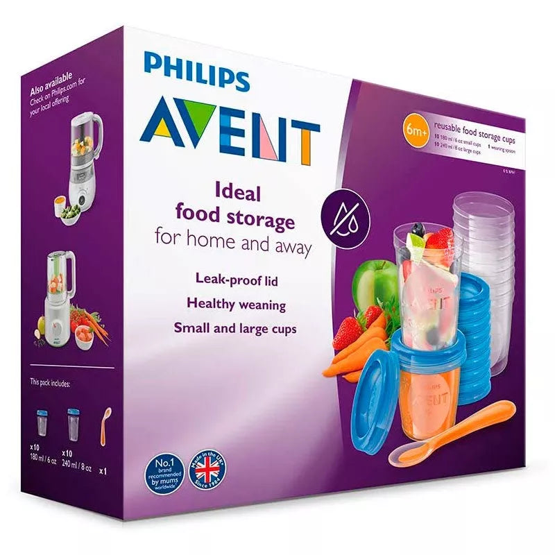 Philips Avent Set Gourmet Alimentação - 42 Peças