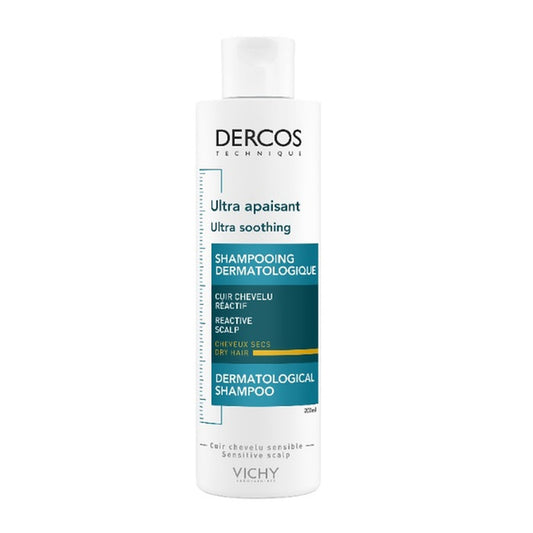 Dercos Ultra-Soothing Shampoo Scalp Dry Hair - 200ml