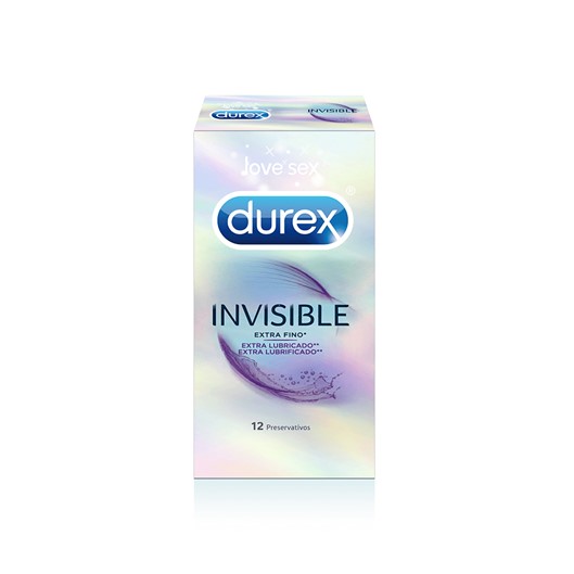durex preservativos invisible extra lubrificados