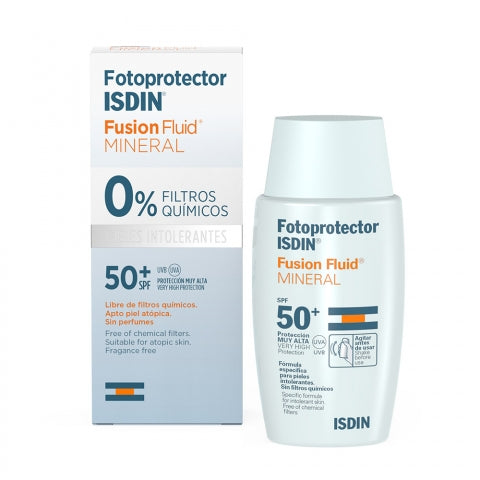 ISDIN Fotoprotetor Mineral Fusion Fluid FPS50 - 50ml