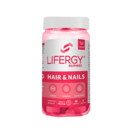 Lifergy Gomas Hair & Nails - 60 unidades