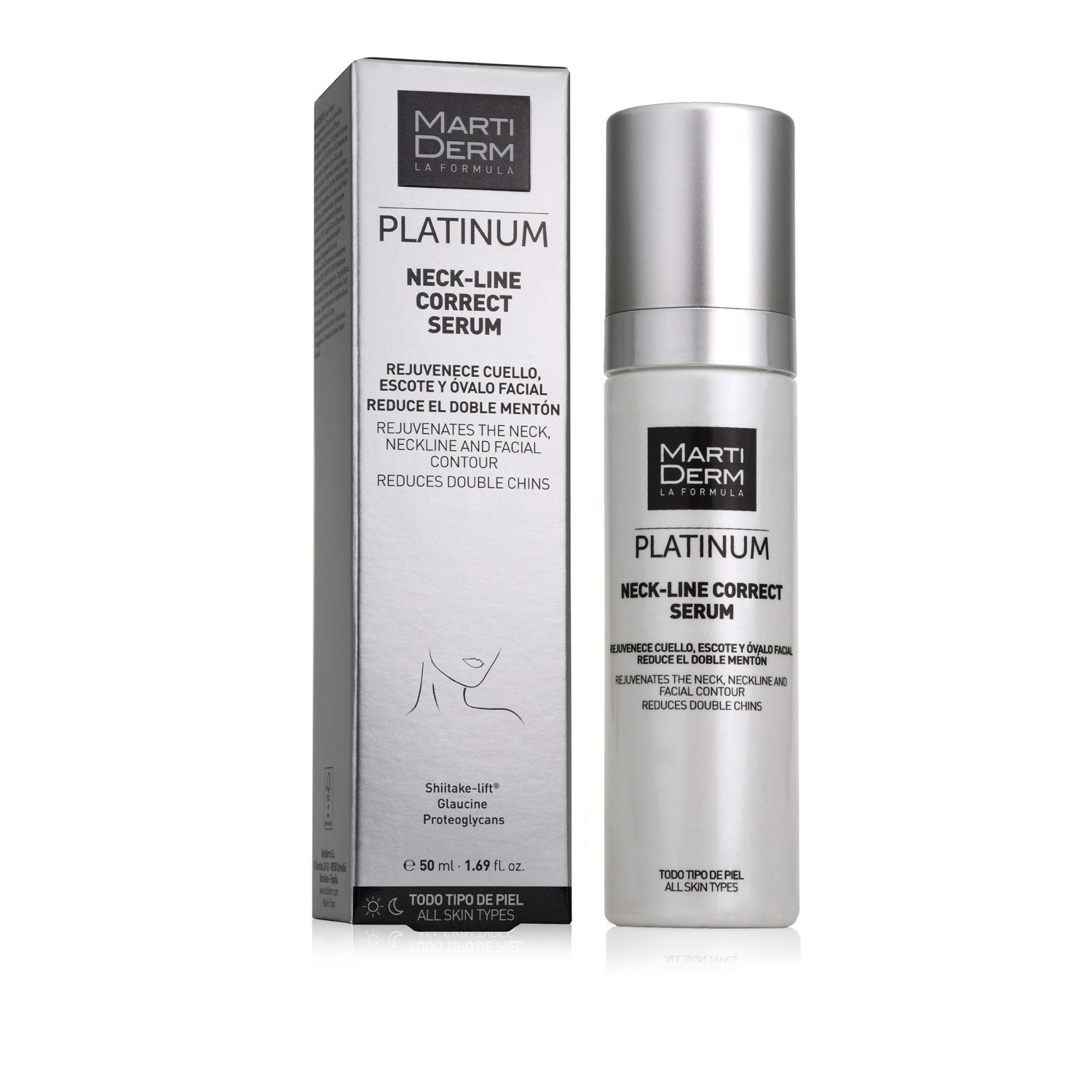 martiderm platinum neck line correct serum